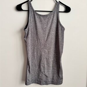 Lululemon Gray Metallic Tank Top | Sleeveless Athletic Workout Top Size 6 8